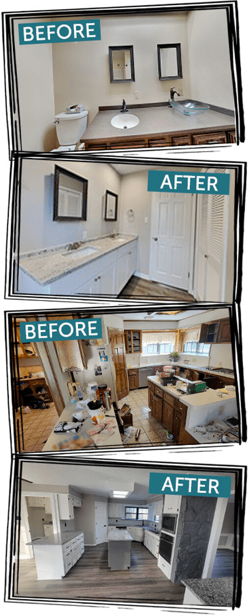 With thousands of beautiful renovations under our belt, Offerpad RENOVATE is the perfect optimized solution