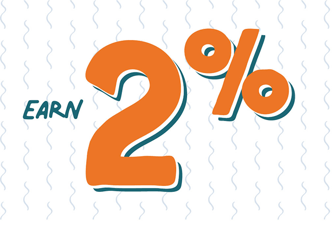 Earn 2% when your client sells to Offerpad for cash.